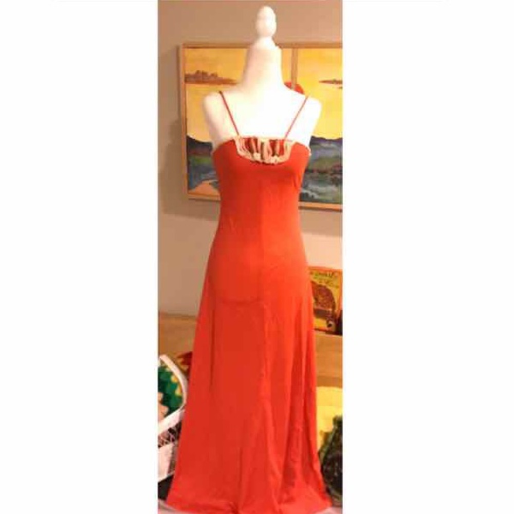 TRUE Vintage 70s Boho Maxi Dress